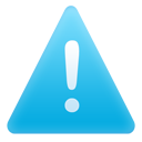 alert, exclamation, message, warning icon